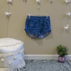 Nike Running Shorts Blue and Torquoise